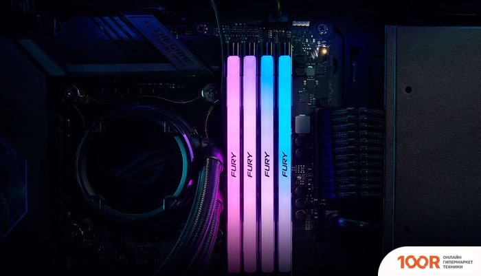 Оперативная память Kingston FURY RENEGADE RGB 48ГБ DDR5 6400МГЦ KF564C32RSA-48 (221787)