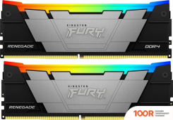 Оперативная память Kingston FURY RENEGADE RGB 2X8ГБ DDR4 4600 МГЦ KF446C19RB2AK2/16 (221777)
