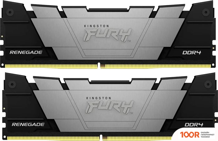 Оперативная память Kingston FURY RENEGADE 2X8ГБ DDR4 4600 МГЦ KF446C19RB2K2/16 (221655)