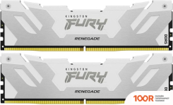 Оперативная память Kingston FURY RENEGADE 2X32ГБ DDR5 6000 МГЦ KF560C32RWK2-64 (221637)