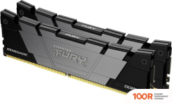 Оперативная память Kingston FURY RENEGADE 2X32ГБ DDR4 3600 МГЦ KF436C18RB2K2/64 (221636)