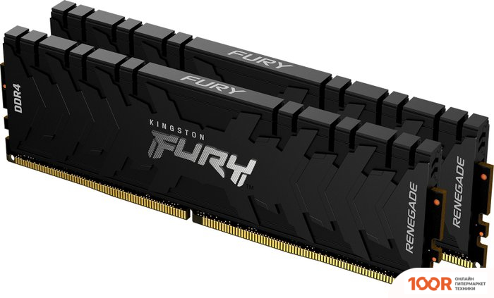 Оперативная память Kingston FURY RENEGADE 2X16GB DDR4 PC4-25600 KF432C16RB1K2/32 (221606)