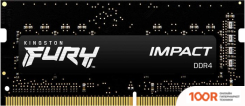Оперативная память Kingston FURY IMPACT 8GB DDR4 SODIMM PC4-23400 KF429S17IB/8 (221577)