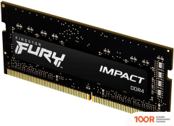 Оперативная память Kingston FURY IMPACT 2X8GB DDR4 SODIMM PC4-25600 KF432S20IBK2/16 (221566)