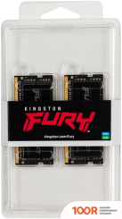 Оперативная память Kingston FURY IMPACT 2X8GB DDR4 SODIMM PC4-21300 KF426S15IBK2/16 (221564)