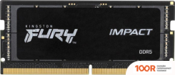 Оперативная память Kingston FURY IMPACT 16ГБ DDR5 SODIMM 4800 МГЦ KF548S38IB-16 (221539)