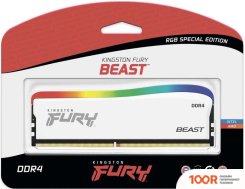 Оперативная память Kingston FURY BEAST RGB SE 2X16ГБ DDR4 3600 МГЦ KF436C18BWAK2/32 (221528)