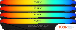 Оперативная память Kingston FURY BEAST RGB 4X8ГБ DDR4 3600 МГЦ KF436C17BB2AK4/32 (221506)