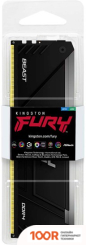 Оперативная память Kingston FURY BEAST RGB 32ГБ DDR4 2666МГЦ KF426C16BB2A/32 (221447)
