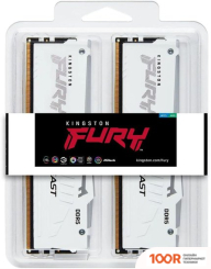 Оперативная память Kingston FURY BEAST RGB 2X16ГБ DDR5 5600 МГЦ KF556C40BWAK2-32 (221378)