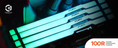 Оперативная память Kingston FURY BEAST RGB 16ГБ DDR5 5600 МГЦ KF556C36BBEA-16 (221333)