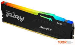 Оперативная память Kingston FURY BEAST RGB 16ГБ DDR5 4800 МГЦ KF548C38BBA-16 (221328)