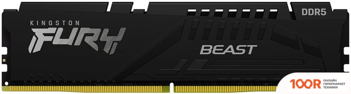 Оперативная память Kingston FURY BEAST 8ГБ DDR5 5200 МГЦ KF552C36BBE-8 (221306)