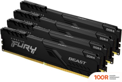 Оперативная память Kingston FURY BEAST 4X8GB DDR4 PC4-21300 KF426C16BBK4/32 (221289)