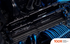 Оперативная память Kingston FURY BEAST 32ГБ DDR5 6000МГЦ KF560C36BBE-32 (221254)