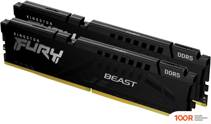 Оперативная память Kingston FURY BEAST 2X16ГБ DDR5 6000 МГЦ KF560C36BBE2K2-32 (221166)