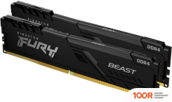 Оперативная память Kingston FURY BEAST 2X16GB DDR4 PC4-25600 KF432C16BBK2/32 (221150)