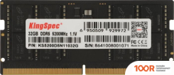 Оперативная память KingSpec 32ГБ DDR5 SODIMM 5200 МГЦ KS5200D5N11032G (220846)