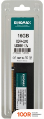 Оперативная память Kingmax 16ГБ DDR4 3200 МГЦ KM-LD4-3200-16GS (220782)
