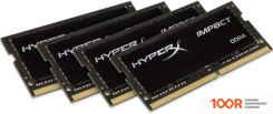 Оперативная память HyperX IMPACT 4X8GB DDR4 SODIMM PC4-19200 HX424S15IB2K4/32 (220656)