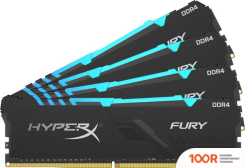 Оперативная память HyperX FURY RGB 4X16GB DDR4 PC4-24000 HX430C16FB4AK4/64 (220633)
