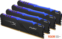 Оперативная память HyperX FURY RGB 4X16GB DDR4 PC4-24000 HX430C16FB4AK4/64 (220633)