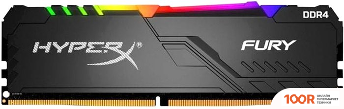 Оперативная память HyperX FURY RGB 16GB DDR4 PC4-25600 HX432C16FB4A/16 (220606)