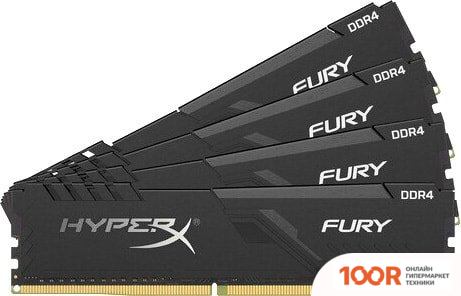 Оперативная память HyperX FURY 4X32GB DDR4 PC4-24000 HX430C16FB3K4/128 (220597)