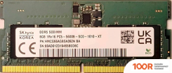 Оперативная память Hynix 8ГБ DDR5 SODIMM 5600 МГЦ HMCG66AGBSA092N (220549)