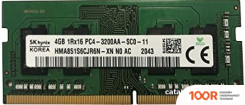 Оперативная память Hynix 4GB DDR4 SODIMM PC4-25600 HMA851S6CJR6N-XN (220514)