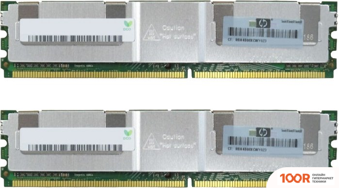 Оперативная память HP 2X8GB DDR2 PC2-5300 408855-B21 (220418)