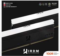 Оперативная память GOODRAM IRDM RGB 2X8GB DDR4 3600 МГЦ IRG-36D4L18S/16GDC (220344)