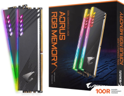 Оперативная память Gigabyte AORUS RGB 2X8GB DDR4 PC4-25600 GP-ARS16G32 (220286)