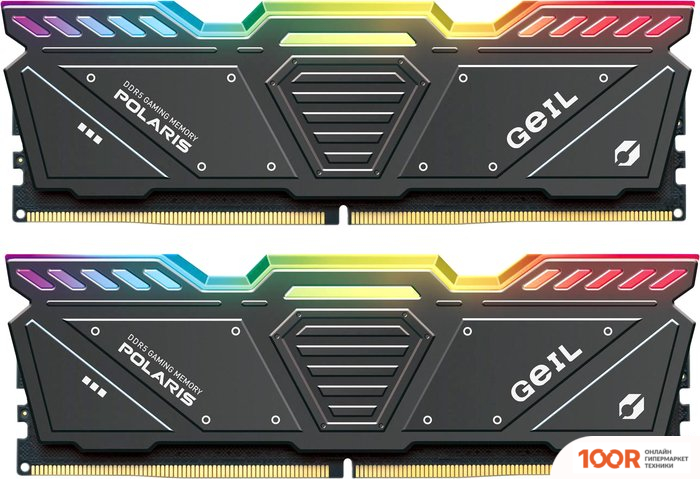 Оперативная память GeIL POLARIS RGB SYNC 2X16ГБ DDR5 4800 МГЦ GOSG532GB4800C40DC (220240)