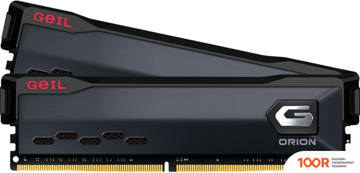 Оперативная память GeIL ORION 2X16GB DDR4 PC4-25600 GOG432GB3200C16ADC (220206)