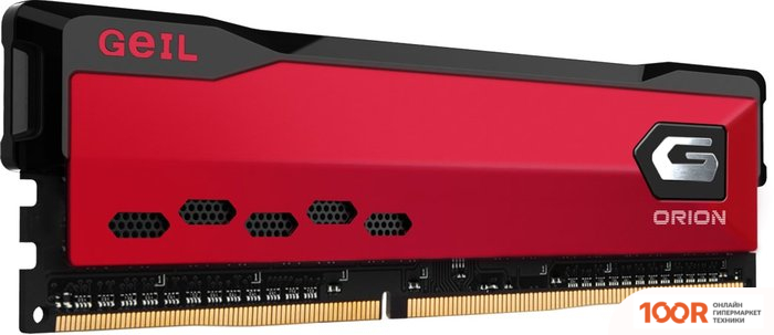 Оперативная память GeIL ORION 16ГБ DDR4 3200 МГЦ GOR416GB3200C16BSC (220202)
