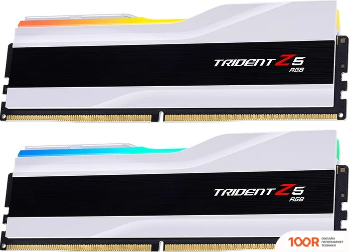 Оперативная память G.Skill TRIDENT Z5 RGB 2X48ГБ DDR5 6000 МГЦ F5-6000J3036F48GX2-TZ5RW (220124)