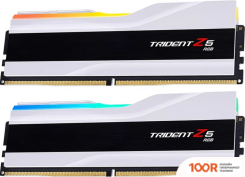 Оперативная память G.Skill TRIDENT Z5 RGB 2X32ГБ DDR5 6400МГЦ F5-6400J3239G32GX2-TZ5RW (220120)