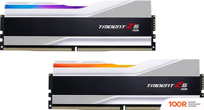 Оперативная память G.Skill TRIDENT Z5 RGB 2X32ГБ DDR5 6000МГЦ F5-6000J3636F32GX2-TZ5RW (220117)