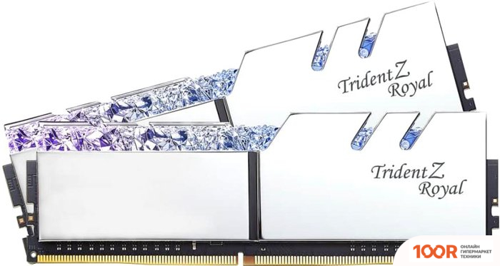 Оперативная память G.Skill TRIDENT Z ROYAL 2X32GB PC4-28800 F4-3600C16D-64GTRS (219956)