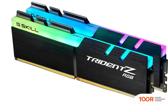 Оперативная память G.Skill TRIDENT Z RGB 2X32GB DDR4 PC4-32000 F4-4000C18D-64GTZR (219928)