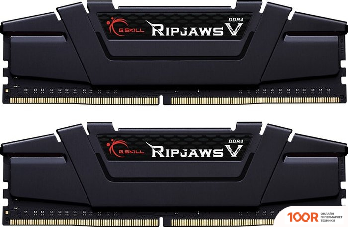 Оперативная память G.Skill RIPJAWS V 2X16GB DDR4 PC4-34100 F4-4266C19D-32GVK (219855)