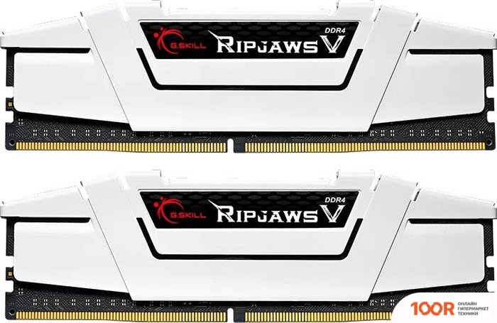 Оперативная память G.Skill RIPJAWS V 2X16 ГБ DDR4 3600 МГЦ F4-3600C18D-32GVW (219848)