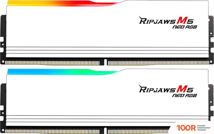 Оперативная память G.Skill RIPJAWS M5 NEO RGB 2X16ГБ DDR5 6000 МГЦ F5-6000J3636F16GX2-RM5NRW (219730)