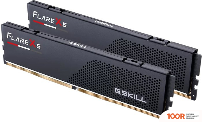 Оперативная память G.Skill FLARE X5 2X48ГБ DDR5 6000 МГЦ F5-6000J3036F48GX2-FX5 (219699)