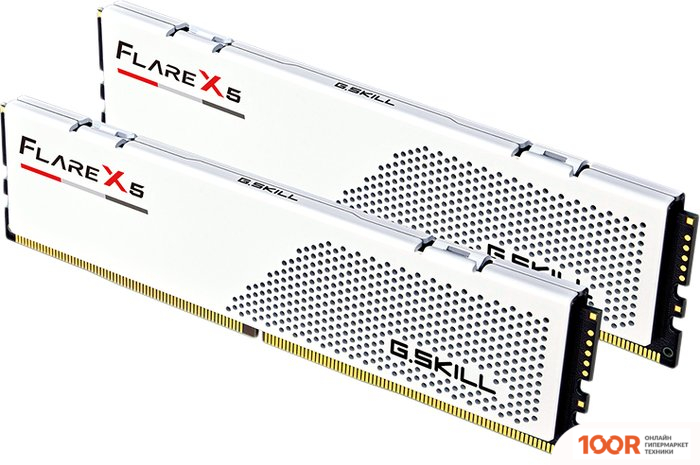 Оперативная память G.Skill FLARE X5 2X32ГБ DDR5 6000 МГЦ F5-6000J2836G32GX2-FX5W (219693)