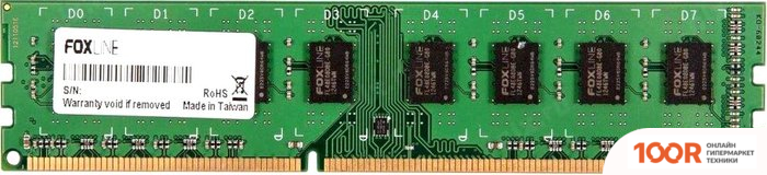 Оперативная память Foxline 16GB DDR4 PC4-25600 FL3200D4U22-16G (219618)