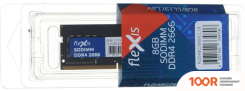 Оперативная память Flexis 8ГБ DDR4 SODIMM 2666 МГЦ FUS48G2666CL19 (219612)