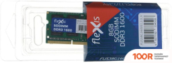 Оперативная память Flexis 8ГБ DDR3 SODIMM 1600 МГЦ FUS38G1600CL11LV (219610)
