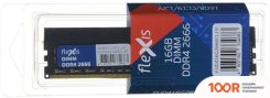 Оперативная память Flexis 16ГБ DDR4 2400 МГЦ FUD416G2666CL19 (219606)